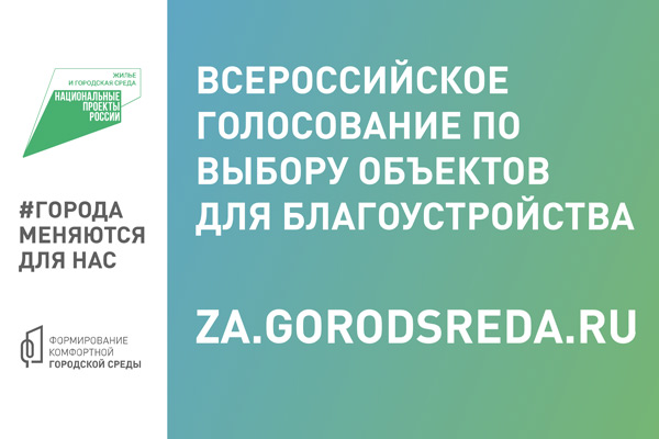 Голосование за благоустройство общественных пространств